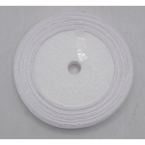 RIBBON SATIN WHITE 1CM*220M RIBBON SATIN WHITE 1CM*220M